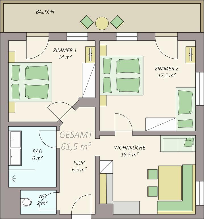 Apartamento Stockhambauer Kleinarl Habitación foto