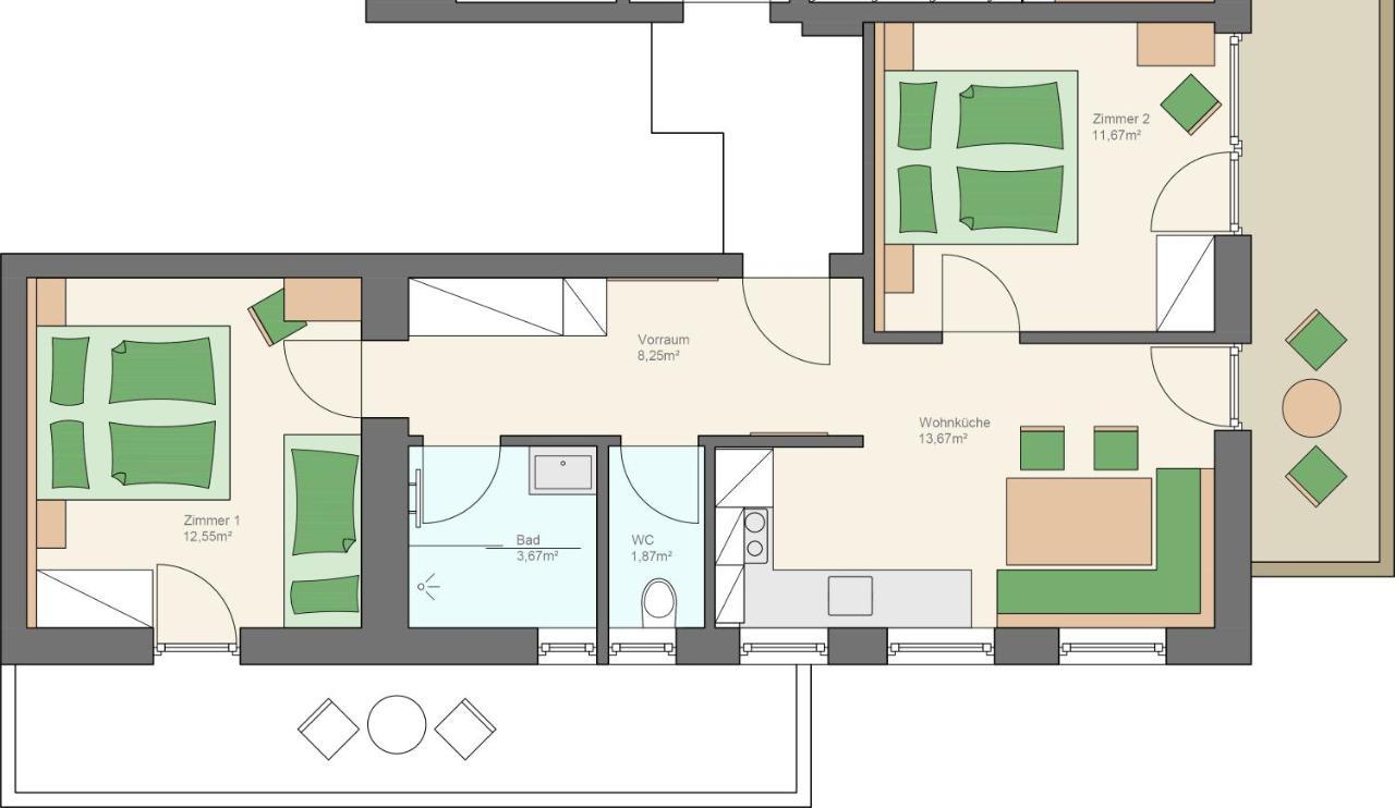 Apartamento Stockhambauer Kleinarl Exterior foto